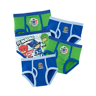 Image de PJ Masks Pack de sous vêtements Les Pyjamasques Garçon Multicolore 5 a 6 Ans