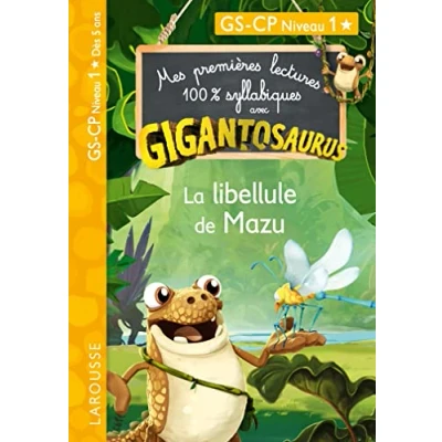 Image de GIGANTOSAURUS Premières lectures CP niv 1 La libellule de Mazu Livre d’occasion Correct
