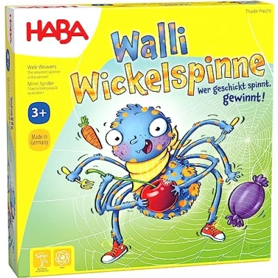 Image de HABA Walli 306567 Araignée à langer jeu de partir 3 ans Fabriqué en Allemagne