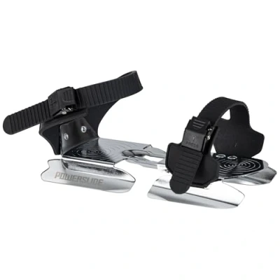 Image de Powerslide Rutscherla Patin à Glace réglable avec Sangles Noir Unisexe, 24 31