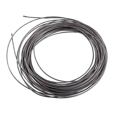 Image de Fafeicy 15 mètres de câble métallique en acier inoxydable 304 avec un diamètre 1,5 mm, Composants Electroniques