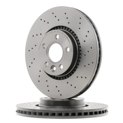 Image de BREMBO XTRA LINE 09.A426.1X Disque de frein 316 28 5 percé/revêtement int. revêtu à haute teneur en carbone VOLVO: V60 I, S60 II, XC70 II Break