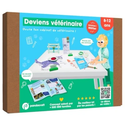Image de Deviens vétérinaire kit ludo éducatif 8 12 ans: Ouvre ta clinique et prends soin de tes patients