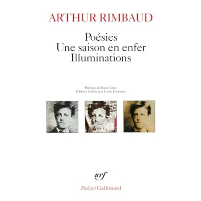 Image de Poésies, une saison en enfer, illumination, Préface de René Char. Édition établie par Louis Forestier. Seconde édition revue. Livre d’occasion Bon