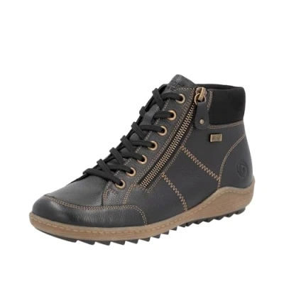 Image de Remonte Femme R1457 Bottes Courtes, Noir, 41 EU