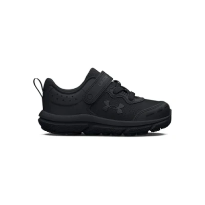 Image de Under Armour Garçon UA BINF Assert 10 AC Chaussures de Course, Black/Black/Black, 23.5