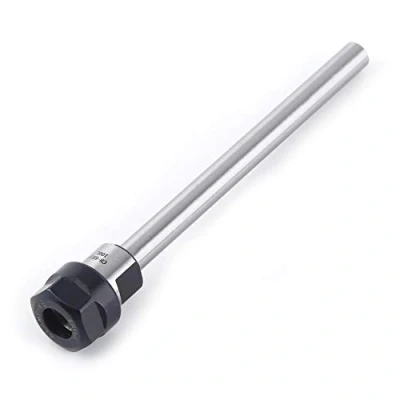 Image de Nikou CNC outil de fraisage extension tour tige haute dureté C8 ER11A 100L pince porte mandrin à queue droite durable pour fraiseuse