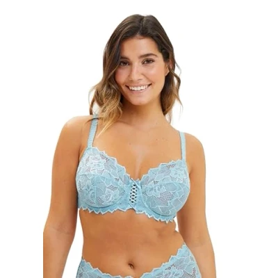Image de SANS COMPLEXE Arum Soutien Gorge, Bleu Sterling, 100C Femme