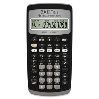 Image de Texas Instruments TI BA II Plus Calculatrice financière Nouveau modèle