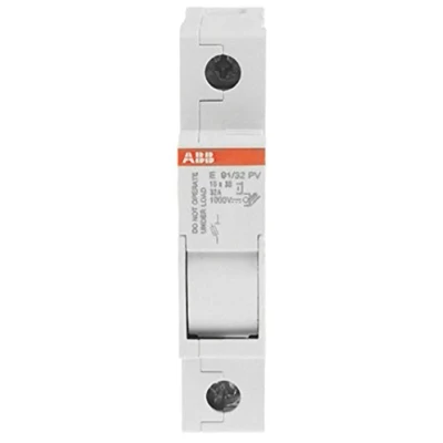 Image de Base Porte Fusible Modulaire ABB E90V Gris Intérieur