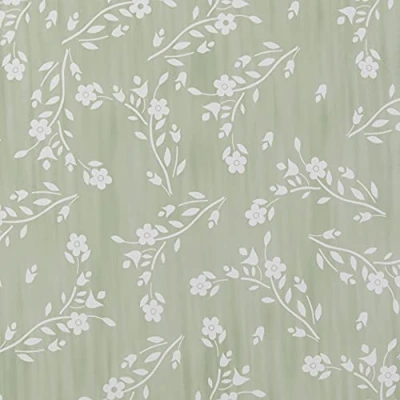 Image de Home Direct Grande nappe rectangulaire en PVC facile à nettoyer 140 x 240 cm Vert sauge