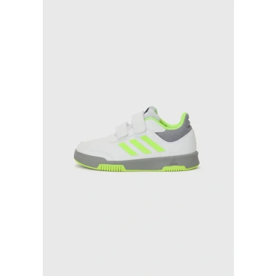 Image de adidas Mixte Enfant Tensaur Hook and Loop Shoes Chaussures de Course, FTWR White Lucid Lemon Grey Three, 40 EU