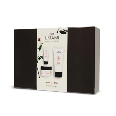 Image de Umami Exclusive Cosmetics Coffret Cadeau Oriental Herbs Soin du corps