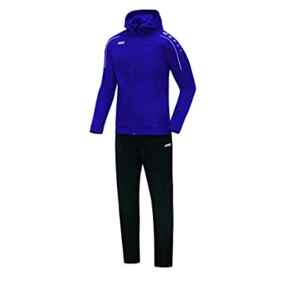 Image de JAKO Costume De Présentation Classico avec Capuche Survêtement Mixte, Orange Fluo, 4XL
