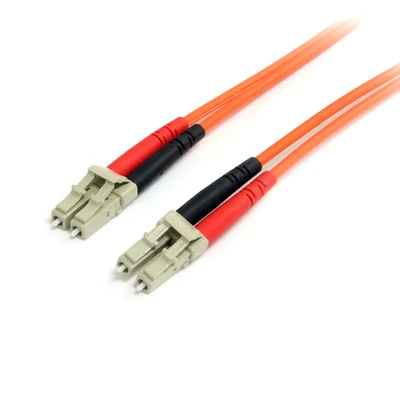 Image de Câble patch à fibre optique duplex 62,5/125 multimode 2 m LC STARTECH