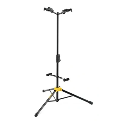 Image de Hercules Stands GS422B Support pour 2 Guitares Noir