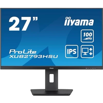 Image de iiyama XUB2793HSU B6 27,IPS,1920x1080/100Hz,1H1DP, Has