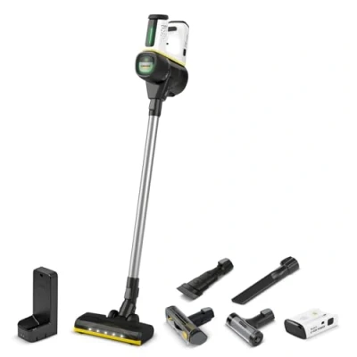 Image de Kärcher VC 7 Signature Line, Aspirateur à Main sans Fil, Blanc, Noir