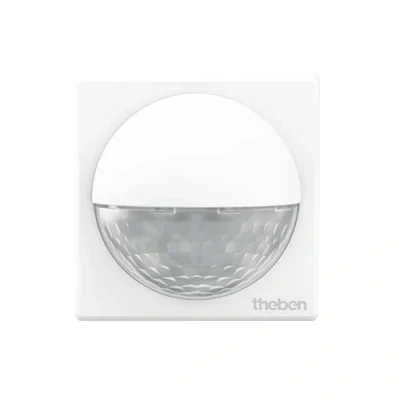 Image de Theben 1010200 theLuxa R180 WH Détecteur de mouvement passif infrarouge blanc Couverture angulaire 180 Pour l&#039;extérieur