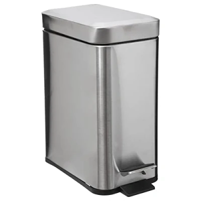 Image de 5 five simply smart JJA Poubelle Rectangle 5L INOX Mat