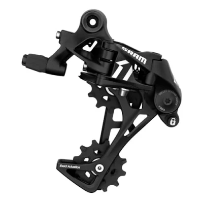 Image de SRAM Apex1 Arrière Dérailleur Longue Cage 11 Vitesses Unisex Adult, Noir