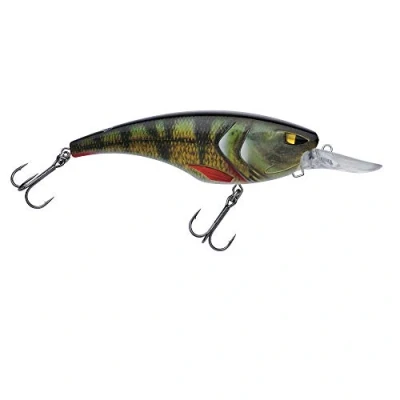 Image de Berkley Zilla deep DIVe Leurre dur pour la Pêche du Brochet en Eau Douce, Cranckbait Plongeant, Hameçon Fusion, Action Rolling, sans Plomb