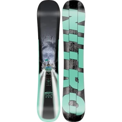 Image de Nitro Snowboards Beauty BRD &#039;25 Planche de Surf pour Femme Freestyleboard Twin Trüe Camber Park