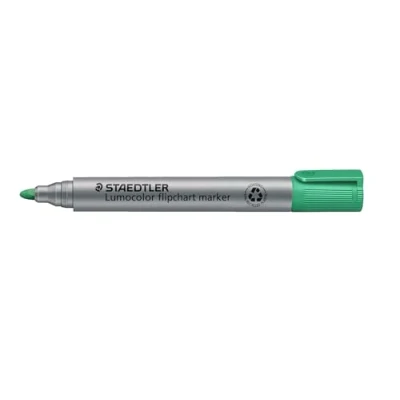 Image de Staedtler Lumocolor Lot de 10 Marqueurs pour Tableau papier Vert