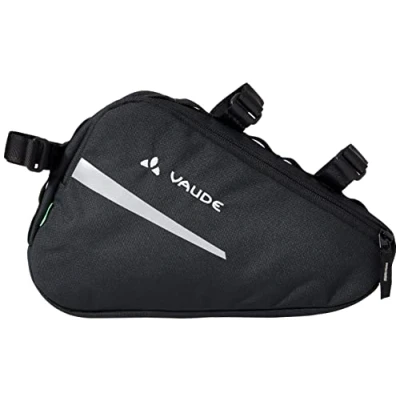 Image de Vaude Triangle Bag Sacoche pour Le Cadre, Ranger Les Outils Mixte Adulte, Black, FR : Taille Unique (Taille Fabricant One Size)