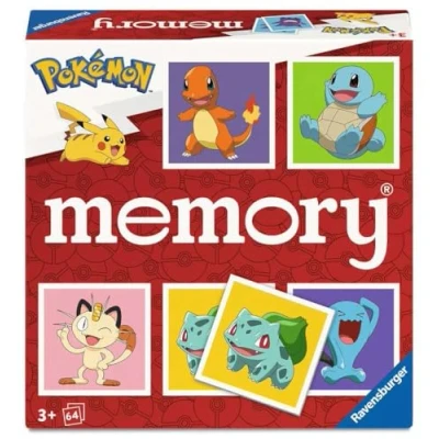 Image de Ravensburger Jeu Educatif Grand Memory® Pokémon Un Sublime famillial mêlant Observation, Association et mémorisation A partir de 8 Ans 24853