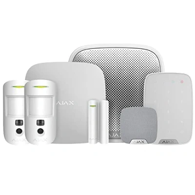 Image de Ajax Systems Kit 3 Cam Plus Keypad Hub 2 Motion Clavier WiFi PD 23332