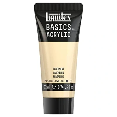 Image de Liquitex Acrylique Basics Tube 22 ml Parchemin ROW