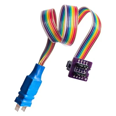 Image de XGOIENZI DFN8 QFN8 WSON8 puce échantillon ligne clip lecture circuit programmation 1.27 5 x 6 pour programme USB EZP2019 EZP2023 Xgecu TL866II T56 T48 RT809F RT809H