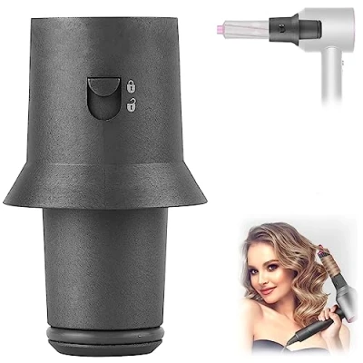 Image de Version améliorée Adaptateur de remplacement pour sèche cheveux converti en fer à friser Dyson Supersonic HD01 HD02 HD03 HD04 HD07 HD08