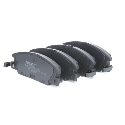 Image de RIDEX 402B0410 Jeu de plaquettes frein Essieu avant avec indicateur d&#039;usure ISUZU: D Max 1 Pickup, Trooper II SUV, I SUV