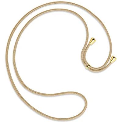 Image de mtb more energy® Bandoulière Cordon de Remplacement pour Collier Smartphone Caramel y Compris Les Capuchons Protection (Or) Corde d&#039;échange Haute qualité