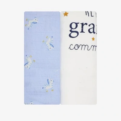 Image de Maxi langes TROIS KILOS SEPT Lot de 2 100% mousseline coton doux et absorbant