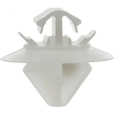 Image de Restagraf Agrafe de Moulure Ceinture Caisse en Sachet pour Véhicules PSA, 8.2 à 8.5mm Poinçon, Lot 15, Blanc