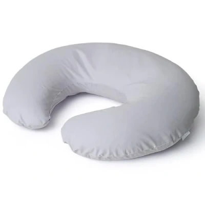 Image de Niimo Coussin d’Allaitement Maternité de Positionnement Bébé Grossesse Multifonction Housse 100% Coton Lavable (Gris)