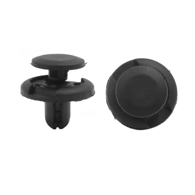 Image de sourcing map 20 pcs 20mm x 7mm Rivet Garniture pare chocs fixation panneau Agrafes retenue Noir