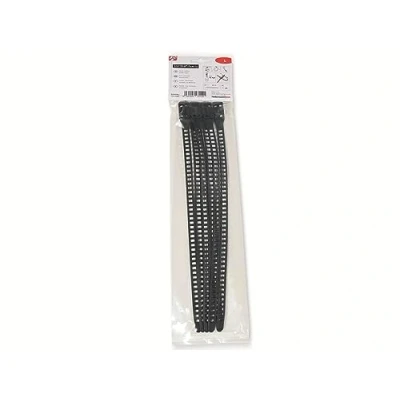 Image de HELLERMANNTYTON 115 11350 SOFTFIX L TPU BK W Serre câble 340 mm 11 Noir réouvrable, très Flexible, avec Collier réouvrable 6 pc(s)