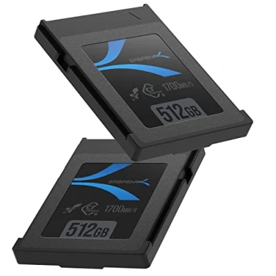 Image de SABRENT Rocket CFX 512Go CFexpress Type B, Lot de 2, R1700Mo/s W1500Mo/s (CF XTBT 512X2)