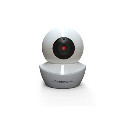 Image de Babysense Ajouter Une caméra pour Le Moniteur vidéo bébé V43, Zoom inclinable à Distance, veilleuse réglable, Audio bidirectionnel, Vision Nocturne, berceuses