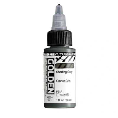 Image de GOLDEN 30 ml HIGH FLOW Transparent Shading Gray S1