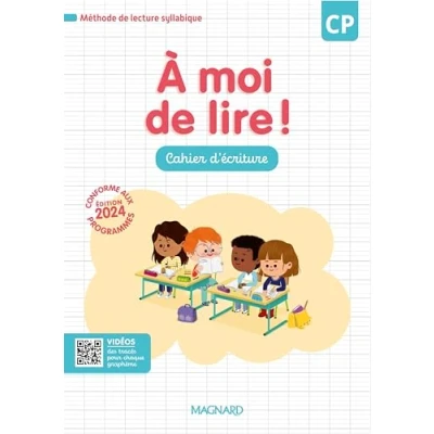 Image de À moi de lire ! CP (2024) Cahier d&#039;écriture