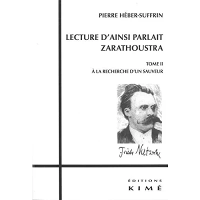 Image de Lecture d&#039;Ainsi parlait Zarathoustra: Tome 2, A la recherche d&#039;un sauveteur