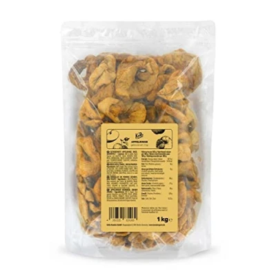 Image de KoRo pommes à la cannelle et au sucre 1 kg En cas fruité sucré base de dans emballage grand format
