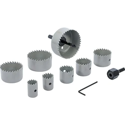 Image de BGS Diy 50315 Jeu de scies cloches Ø 19 64 mm profondeur 24 11 pièces