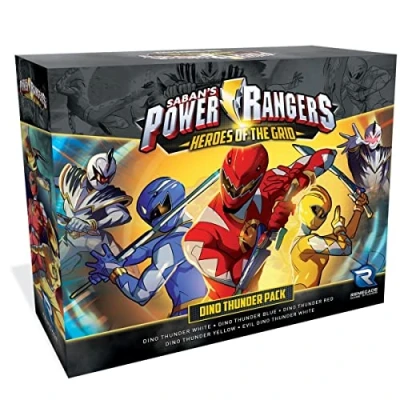 Image de Renegade Game Studios Power Rangers: Heroes of The Grid Dino Thunder Pack Jeu de Plateau Version en Anglias