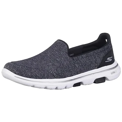 Image de Skechers Baskets Go Walk 5 Honor pour femme, noir/blanc, 38 EU